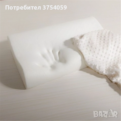 Ергономична възглавница с пяна, снимка 4 - Възглавници - 52401367