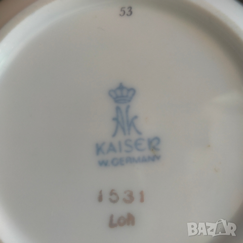 Порцелан чиния Kaiser W Germany , снимка 6 - Антикварни и старинни предмети - 44970034