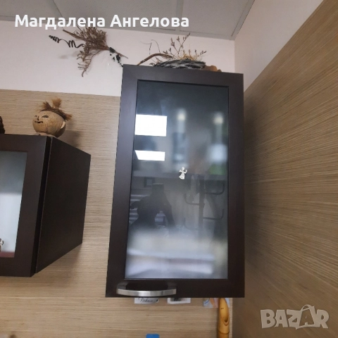 Дървен шкаф с мивка+2горни шкафа, снимка 3 - Шкафове - 51933897