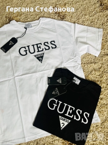 Дамски тениски Guess S-ХЛ, снимка 2 - Тениски - 53280543