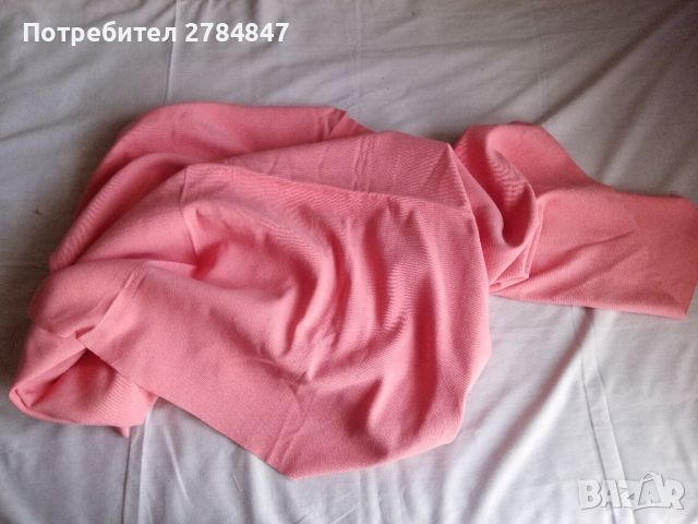 Розово парче плат от социализма , снимка 4 - Платове и дамаски - 46437416