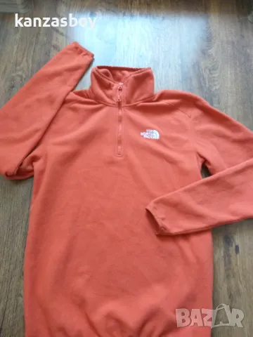 THE NORTH FACE -M 100 GLACIER 1/4 ZP - страхотен мъжки полар КАТО НОВ ХС, снимка 6 - Блузи - 48853902