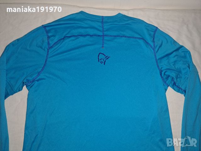 Norrona /29 Tech Long Sleeve Shirt (L) мъжка спортна блуза, снимка 4 - Спортни дрехи, екипи - 45521351