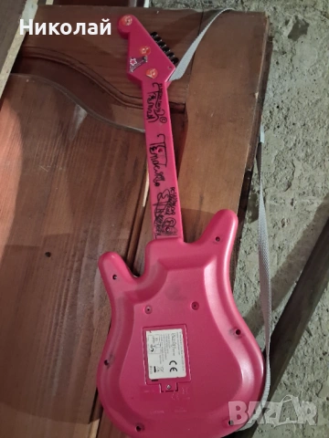 Детска играчка китара, снимка 4 - Музикални играчки - 52619335