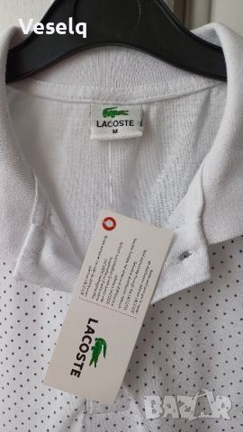 Спортна мъжка тениска Lacoste   размер М, снимка 2 - Тениски - 45646798