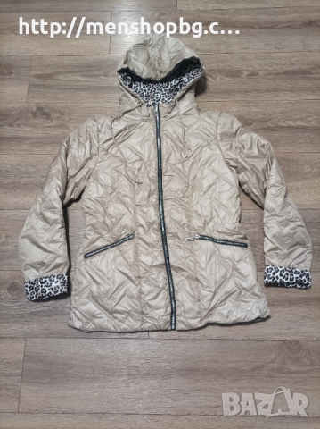 Дамско яке - бежово, снимка 1