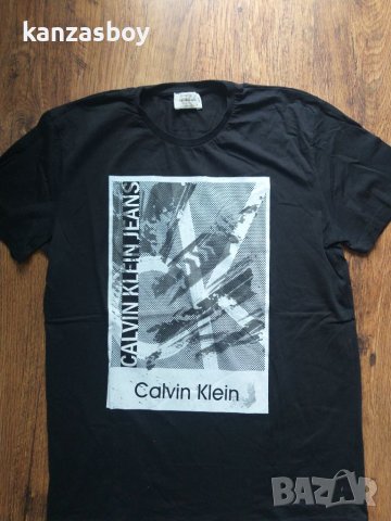 Calvin Klein - страхотна мъжка тениска , снимка 5 - Тениски - 45513487