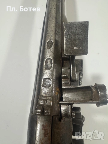 Стара кремъчна пушка, снимка 6 - Антикварни и старинни предмети - 53976699