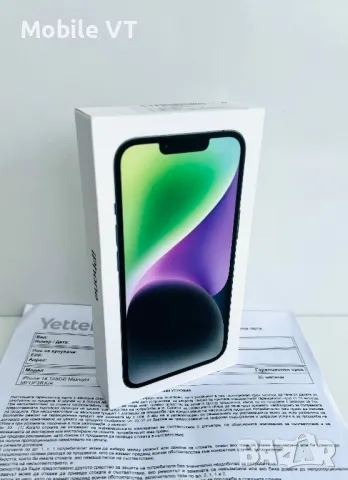 НОВ! iPhone 14 128GB Midnight Гаранция 3 Години!, снимка 1 - Apple iPhone - 49266517