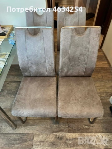 Кожени Трапезни Столове - Цена за 4те 280лв