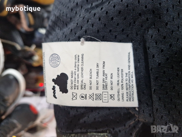 Дамски Мото екип POLO  естествена кожа ,панталон 48 размер,яке 52 размер , снимка 11 - Аксесоари и консумативи - 52860603