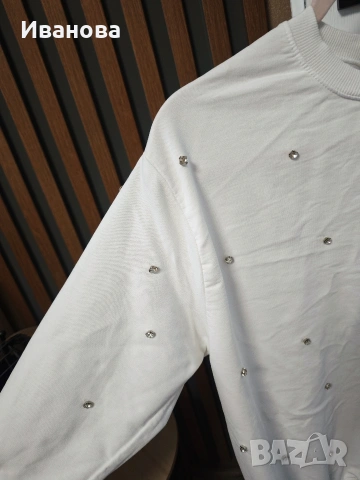 Дамска блуза , снимка 2 - Блузи с дълъг ръкав и пуловери - 53139382