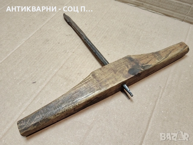 Стара Кована Дърводелска Бургия. / НОМЕР 1594., снимка 5 - Антикварни и старинни предмети - 53669987