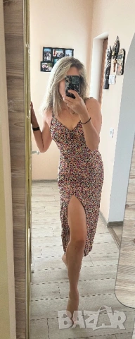 Цветна лятна рокля, снимка 4 - Рокли - 53581893