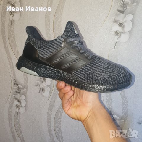 маратонки  Adidas Pureboost  Triple Black номер 42-42,5, снимка 12 - Маратонки - 37853347