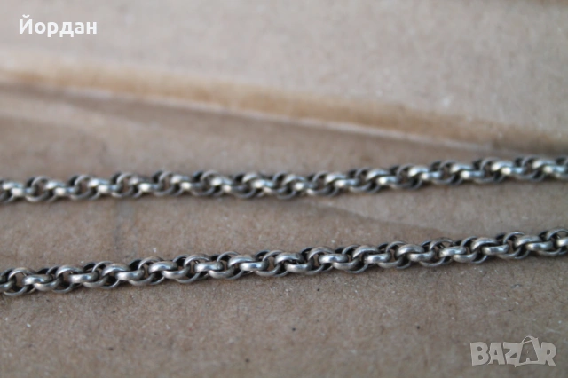 Дамски сребърен гердан 0,925, снимка 9 - Колиета, медальони, синджири - 53275119