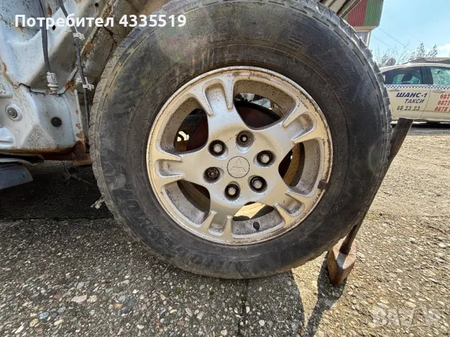 Джанти 4бр от Паджеро 245/70/R16 , снимка 2 - Части - 49729778