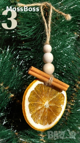 Декорация от сушени портокали, снимка 5 - Декорация за дома - 52537775