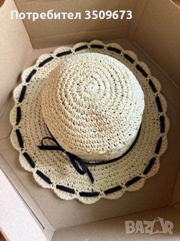 Дамска плажна шапка HristoS, снимка 3 - Шапки - 51725503