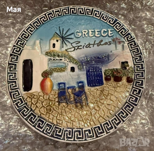 15 лева нови чинии от различни места по света. Цена 15 лева. Имаме и други! Тук не може да се ка, снимка 3 - Декорация за дома - 52432922