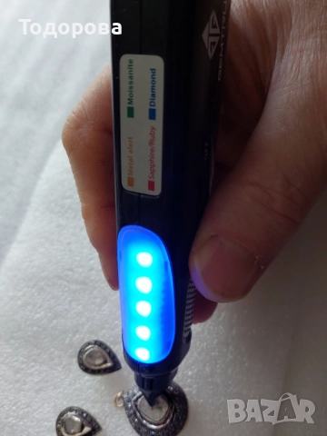 Сребро,злато-комплект обеци и медальон с огромни стари диамати, снимка 11 - Обеци - 52010737