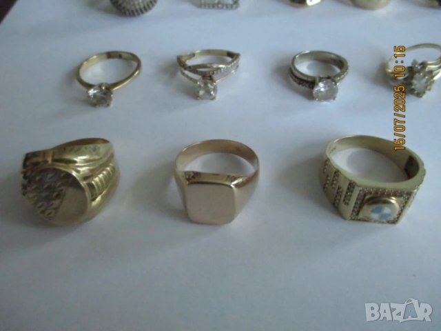 Златни пръстени Обновена, снимка 5 - Пръстени - 18265187