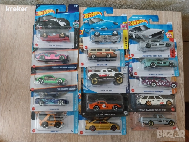 jdm колички hot wheels, снимка 6 - Коли, камиони, мотори, писти - 52004880