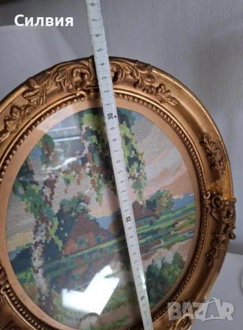 Стар гоблен , снимка 4 - Гоблени - 53145646