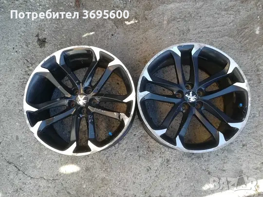 Алуминиеви джанти 19 5х108 Peugeot RCZ Пежо РЦЗ 308 Ситроен (джанта)