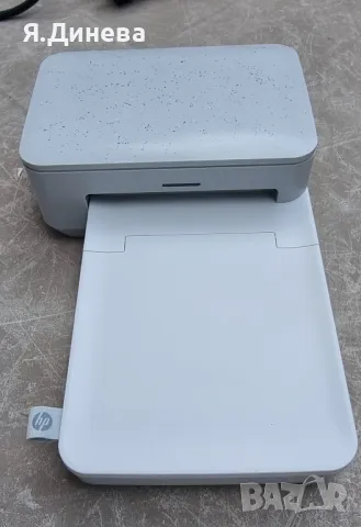 Малък принтер HP за снимки, снимка 3 - Принтери, копири, скенери - 49730204