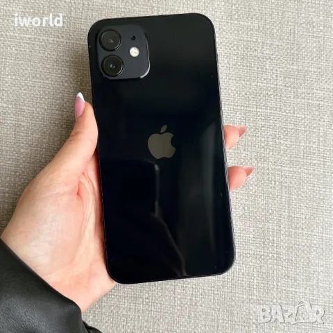 НОВ❗️128gb❗️iPhone 12 ❗️Лизинг от 34лв/м ❗️ Black ❗️ черен, снимка 1