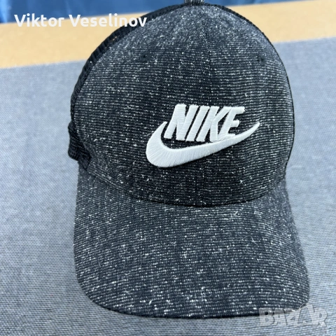 Nike Vintage Trucker Cap One Size Шапка с Козирка Сива, снимка 2 - Шапки - 54290860