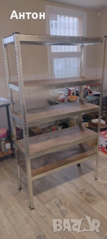 МЕТАЛЕН СТЕЛАЖ 180x100x40 СМ. , снимка 2 - Етажерки - 53419485