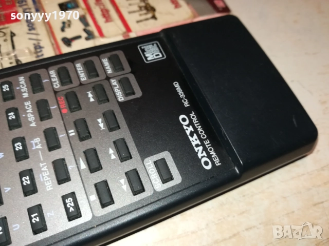 ONKYO RC-339MD MINIDISC REMOTE-ВНОС SWISS 2310252020, снимка 9 - Декове - 52158990