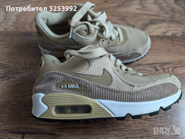 Дамски Маратони Nike Air Max 90, снимка 3 - Маратонки - 51998502