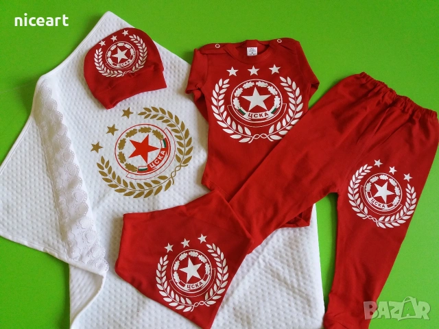 Бодита на ЦСКА, снимка 7 - Бодита за бебе - 53978995