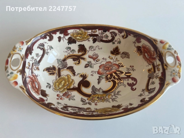 Купа порцелан Masons Brown Velvet, снимка 10 - Антикварни и старинни предмети - 54004372