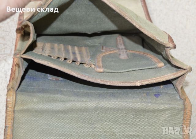 Командирска брезентова чанта за оръдеен разчет, снимка 3 - Антикварни и старинни предмети - 45824992