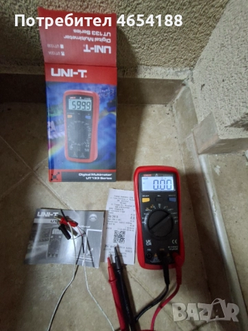 Аавтоматичен Мултиметър UNI-T UT133A , снимка 3 - Друга електроника - 52727848