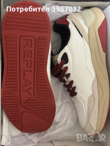 Маратонки кецове сникърси Replay 44 номер НОВИ , снимка 4 - Маратонки - 53478645