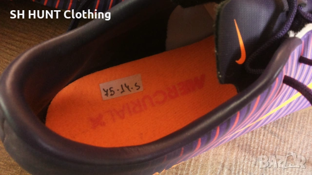 NIKE MERCURIAL X Football Boots Размер EUR 38,5 / UK 5,5 детски за футбол 75-14-S, снимка 15 - Футбол - 53115427