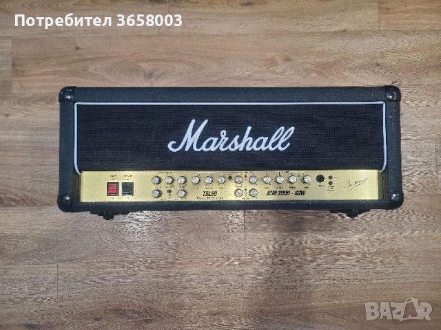 Marshall JCM 2000 TSL 60w лампов китарен усилвател с фуутсуич, снимка 1 - Китари - 45522705