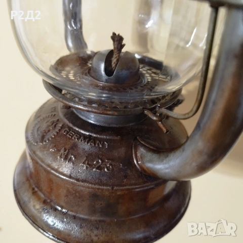 Стар газов фенер FEUERHAND 423, снимка 9 - Антикварни и старинни предмети - 53588490