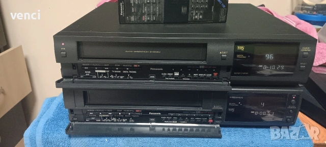 Panasonic vhs , снимка 6 - Плейъри, домашно кино, прожектори - 53938809