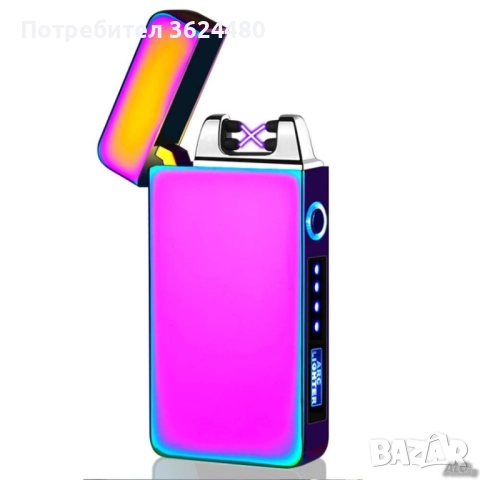 Модерна плазмена запалка 613-1, снимка 5 - Запалки - 52667188