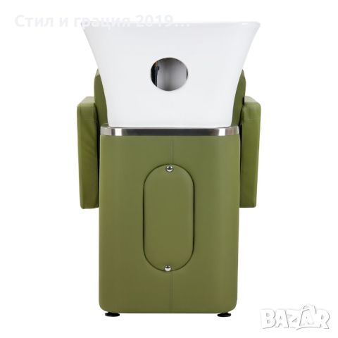 Измивна фризьорска колона Gabbiano Turin - зелена, снимка 4 - Друго оборудване - 45112376