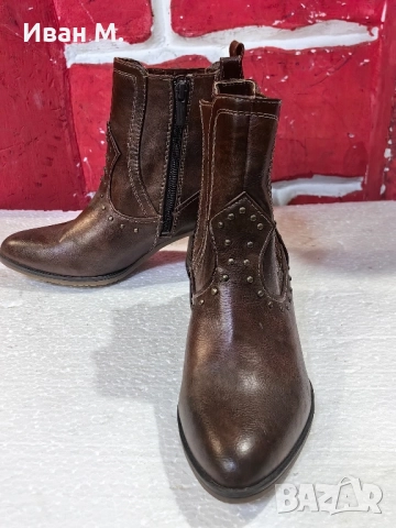 Дамски боти Mustang 37 номер , снимка 6 - Дамски боти - 52571648
