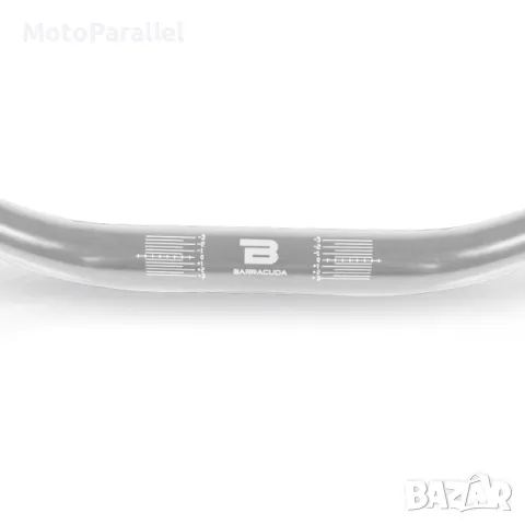 МОТО КОРМИЛО BARRACUDA HANDLEBAR 28/22 SILVER/СРЕБРИСТ, снимка 4 - Аксесоари и консумативи - 47257282