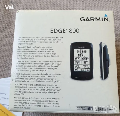 Навигация за колело/ мотор GARMIN EDGE 800, снимка 2 - Garmin - 50404932