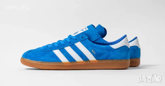 Adidas Originals Bleu Оригинални Маратонки 42 EU / 8 UK Синьо, снимка 11 - Маратонки - 48263348